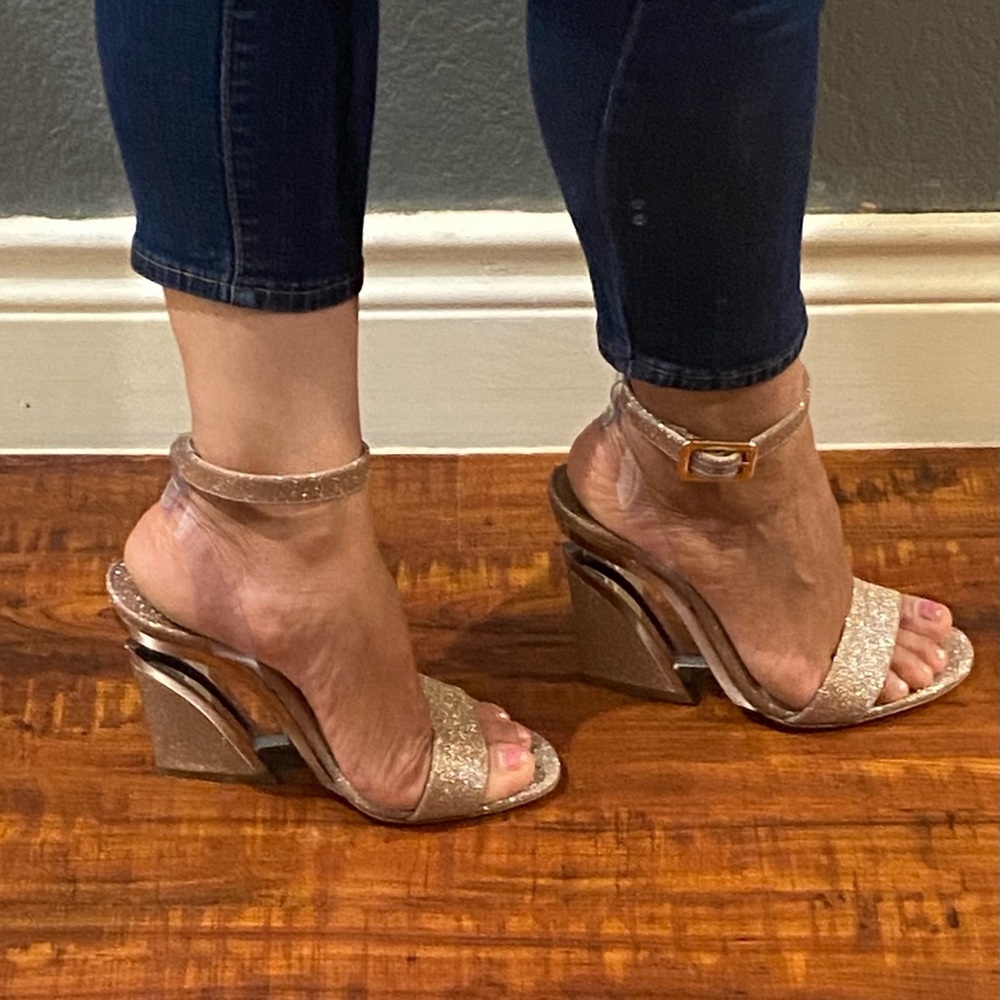 Christian Louboutin floating heels